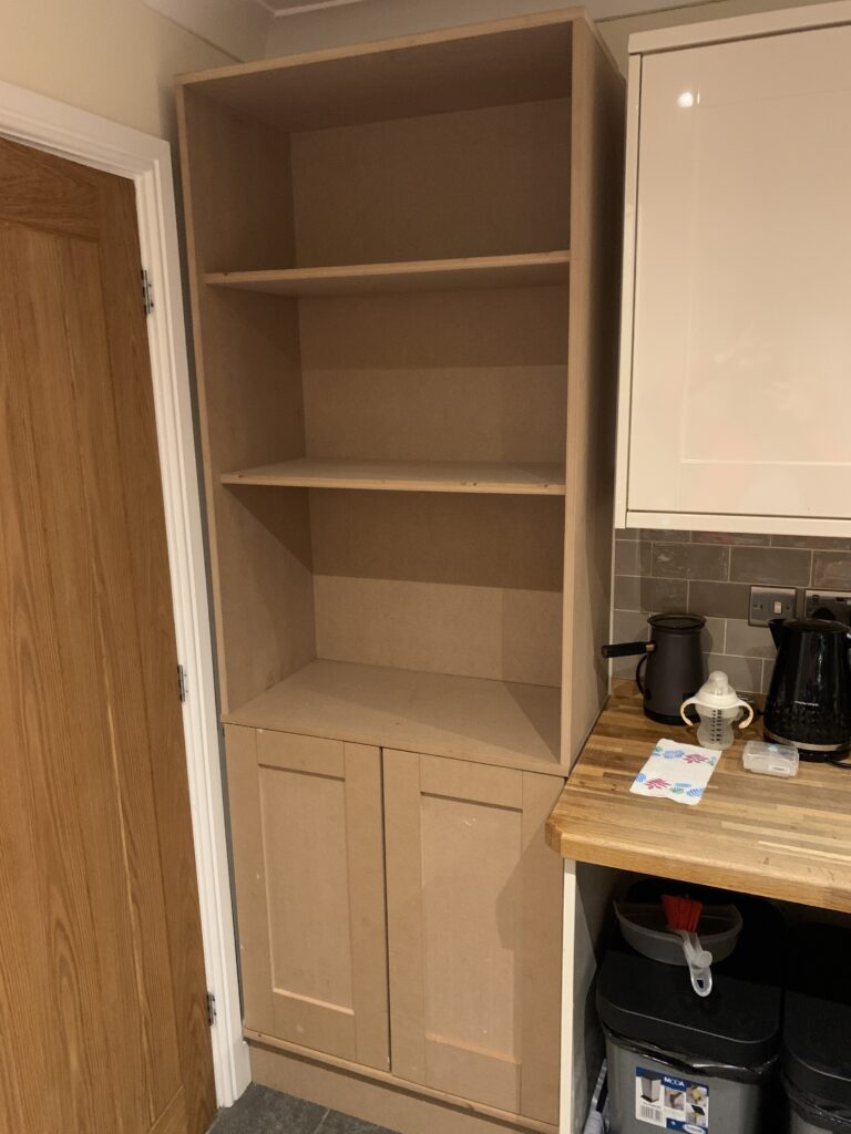 Neat kitchen storage